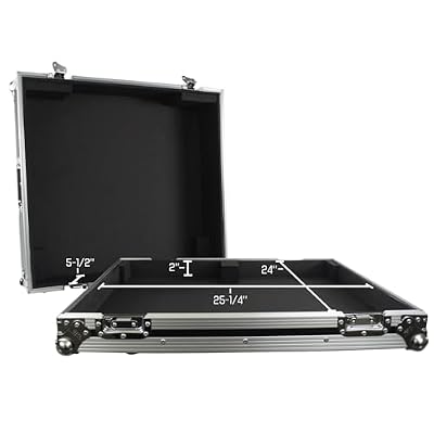 Harmony Audio Cases Compatible With Allen & Heath SQ-6 Digital Mixer HCAHSQ6 Flight DJ Road Custom Case