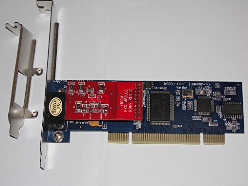 Carte Asterisk X100P FXO PCI pour connecter une ligne analogique au serveur