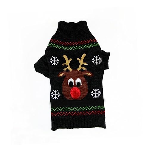 Vêtements pour chiots de Noël : le lot de 2 pulls mignons à offrir
