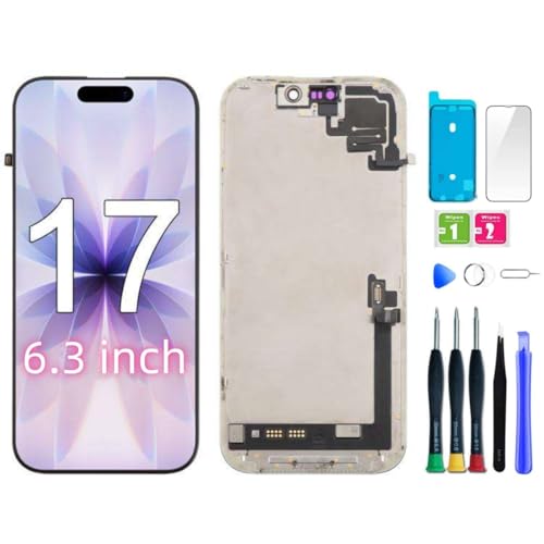 Réparer écran iPhone 17 brisé avec cet ensemble LCD tactile 3D Touch A3523
