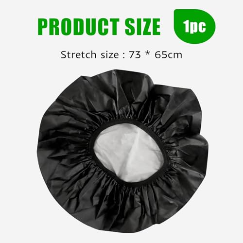 Regenhülle für Regenüberzug Rahrradkorb Fahrradtasche Gepäckträger 35L Wasserdichte Schwarz, Robuste Schutzhülle in Schwarz, Ideal für den Schutz Ihrer Fahrradtasche vor Regen, Schlamm und Staub
