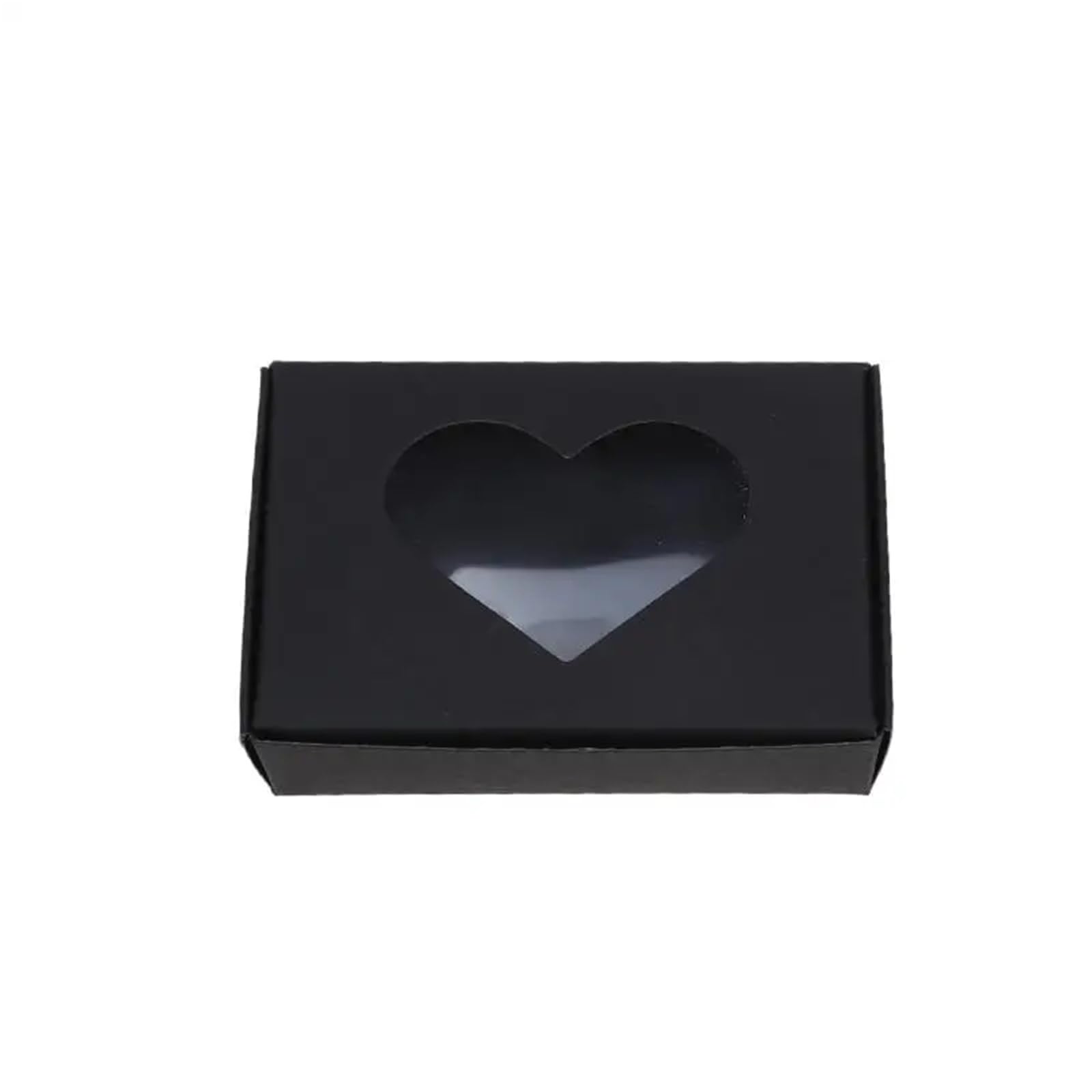 HKYBCF Cake packaging box 25pcs Paper Box With Clear Window Packaging Boxes For Cookies,Candy,Birthday for Wedding(Color 2)
