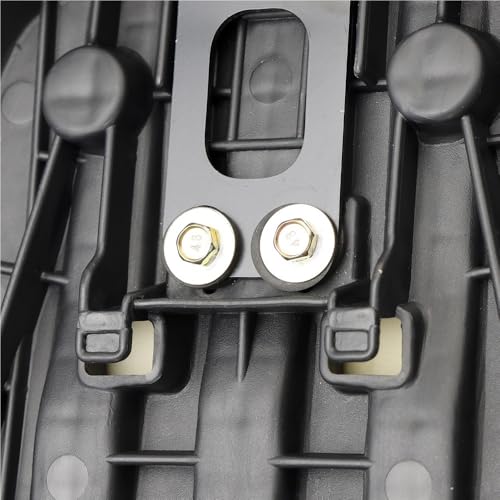 Cojín completo de moto para Gb350 2023-2024 asiento de pasajero negro 6