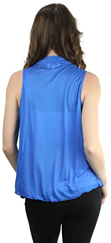 Image of ToBeInStyle Womens Open Front Casual Shrug Lightweight Layering Cardigan Sleeveless or Short Sleeve