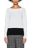 Loose Fit ESPRIT Collection Damen 018EO1I003 Pullover, Weiß (Off White 110), Large