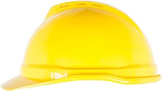 MSA V-Gard 500 Cap Vented 4-Point Fas-Trac III, Yellow, Lot of 20
