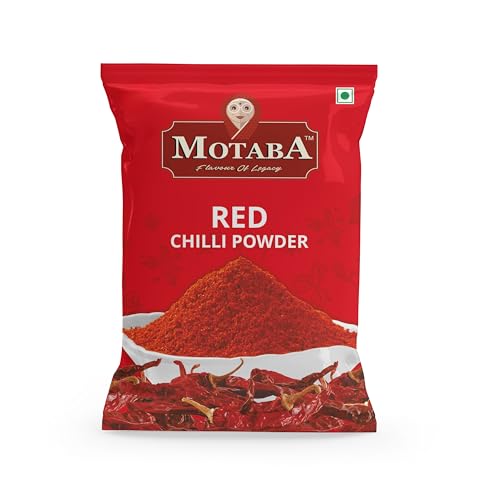 Image of MOTABA Red Chilli Powder, 500Gram /Lal Mirch | Healthy Spices | Natural Oils | Aromatic | Chilli Powder for Cooking | Turn Everything Delicious (500g, Pack of 1)