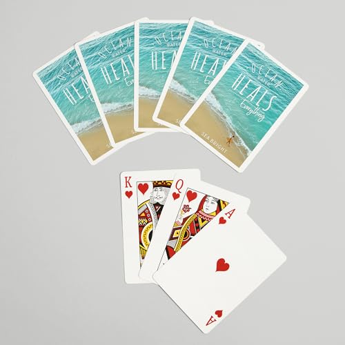 Baraja de Póker Sea Bright New Jersey 52 cartas miniatura 7