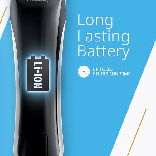 Wahl Smart Clip Pet Grooming Clipper Bundle, Grooming Brush & Anxiety/Stress Relief Lick Mat, High Powered, Length Adjustable Clipper, Fur Coat Brush Made for All Hair Types, Long-Life Battery - Image 4