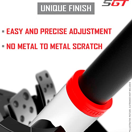 Extreme Simracing Suporte Para Volante Cockpit Simulador SGT Branco