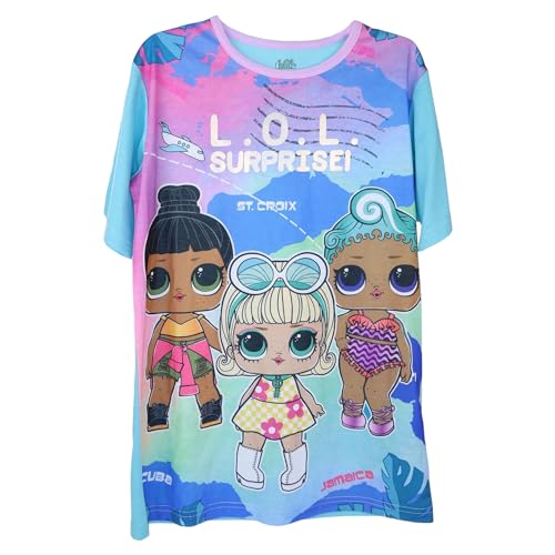 L.O.L. Surprise! Girl's Pajamas Nightgown Dorm Sleep Shirt