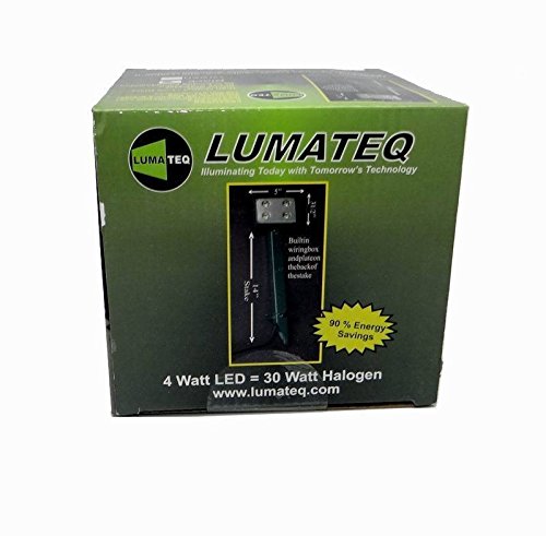 Lumateq LED Landscape High Impact Light ¨C 120V ¨C 4/1W LEDs ¨C Black -P#EWT43 65234R3FA382456