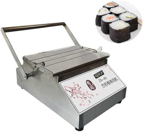 Square Rice Ball Roller Machine for Easy Sushi Making - Perfect Sushi Rolls, Rice Balls, and Onigiri - Ideal Kitchen Gadget for Sushi Lovers and Home Chefs