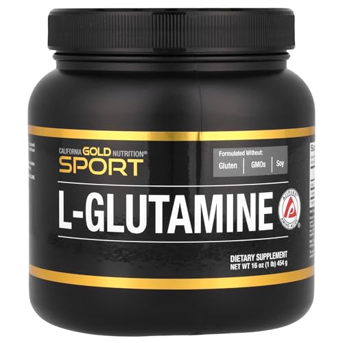 L Glutamine Powder, 100% Pure Pharmaceutical Grade, Supports Muscular Endurance