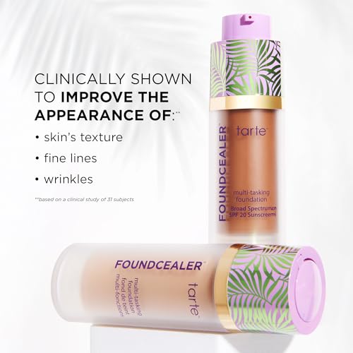 tarte babassu foundcealer skincare foundation Broad Spectrum SPF 20-27N light-medium neutral (light to medium skin with a balance of warm & cool undertones) - full size - Image 6