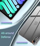 World biz Clear Case for iPad Mini 7th (A17 Pro) 2024 / Mini 6th Generation 8.3" 2021, Slim & Lightweight Soft TPU Anti-Scratch Back with Shockproof Impact Resistant Raised Edge Mini Case - Image 7