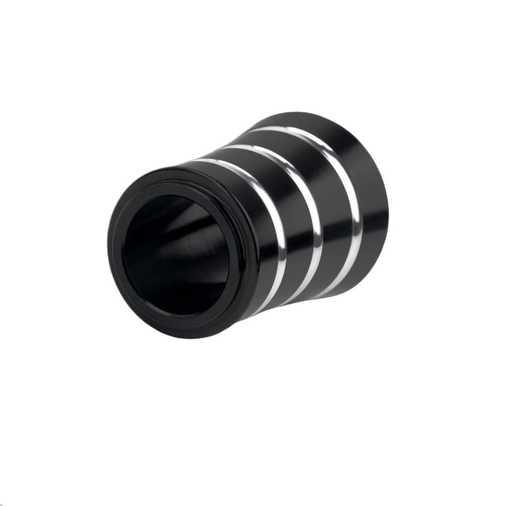 WEnzAUcqK Aluminum Heel Shifter Cap Compatible with Touring Road Street Electra CVO FLHTCUSE4 2009 2013(Black Chrome Shift)