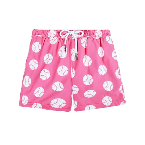 BRISIRA Boys Swim Trunks Bathing Suit with Mesh Liner Quick Dry Youth Teen Swim Shorts Kids Swimsuit UPF 50+ 5t-16Y