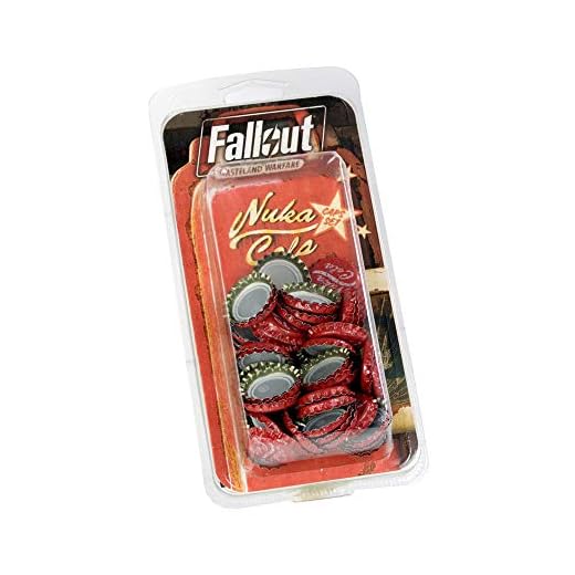 Modiphius Entertainment Fallout: Wasteland Warfare - Nuka Cola Caps Set - EN