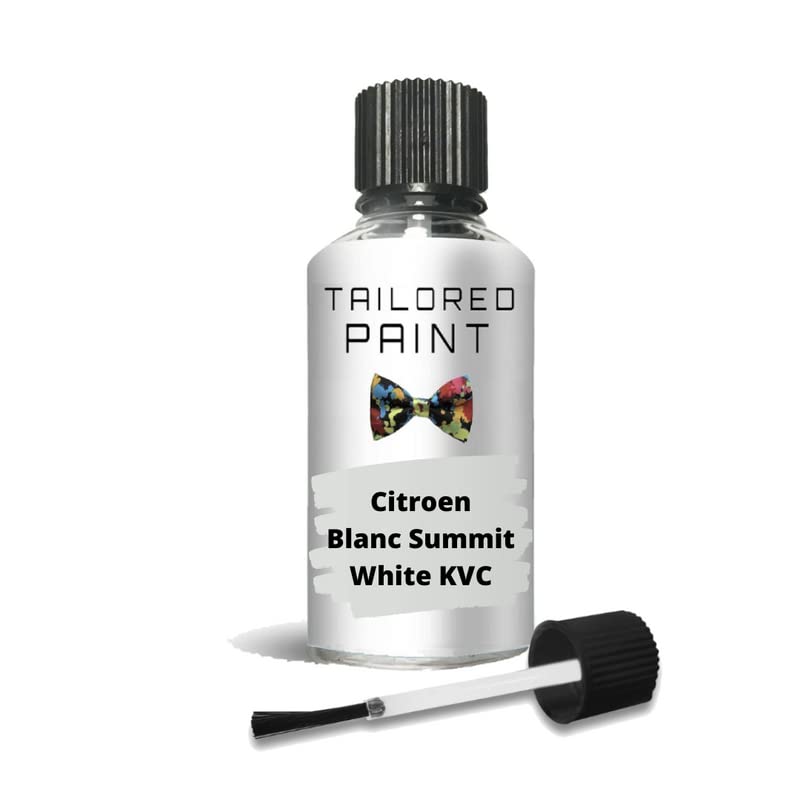 For Citroen 2000-Present Blanc Summit White KVC Touch Up Paint With Brush (Touch Up Paint)