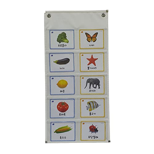 Leap Innovations Ssukssuke Chart Index Card Holder Sleeve Home, Office, Classroom For Studying, Learning, Organizing, Presentations (20, Ivory) #TOP1