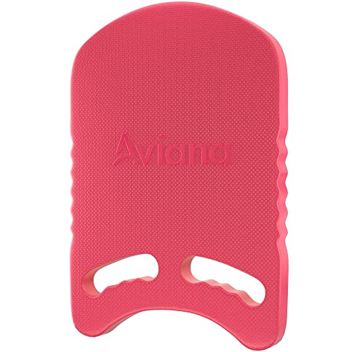 Kickboard Adult & Youth Swim Buoy Aid Leg Kick Exercise Training Float for Swimming Pool or Open Water Foam Equipment | High Buoyancy | Non-Slip | EVA Material & BPA Free (Red)