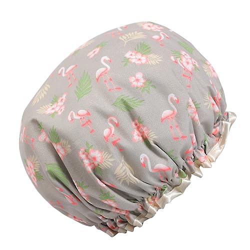 Beaupretty pXq  xr[oX̂ X|WoX xr[oXLbv hC Ĉ[   shower cap V[Lbv Lb`nbg Grey