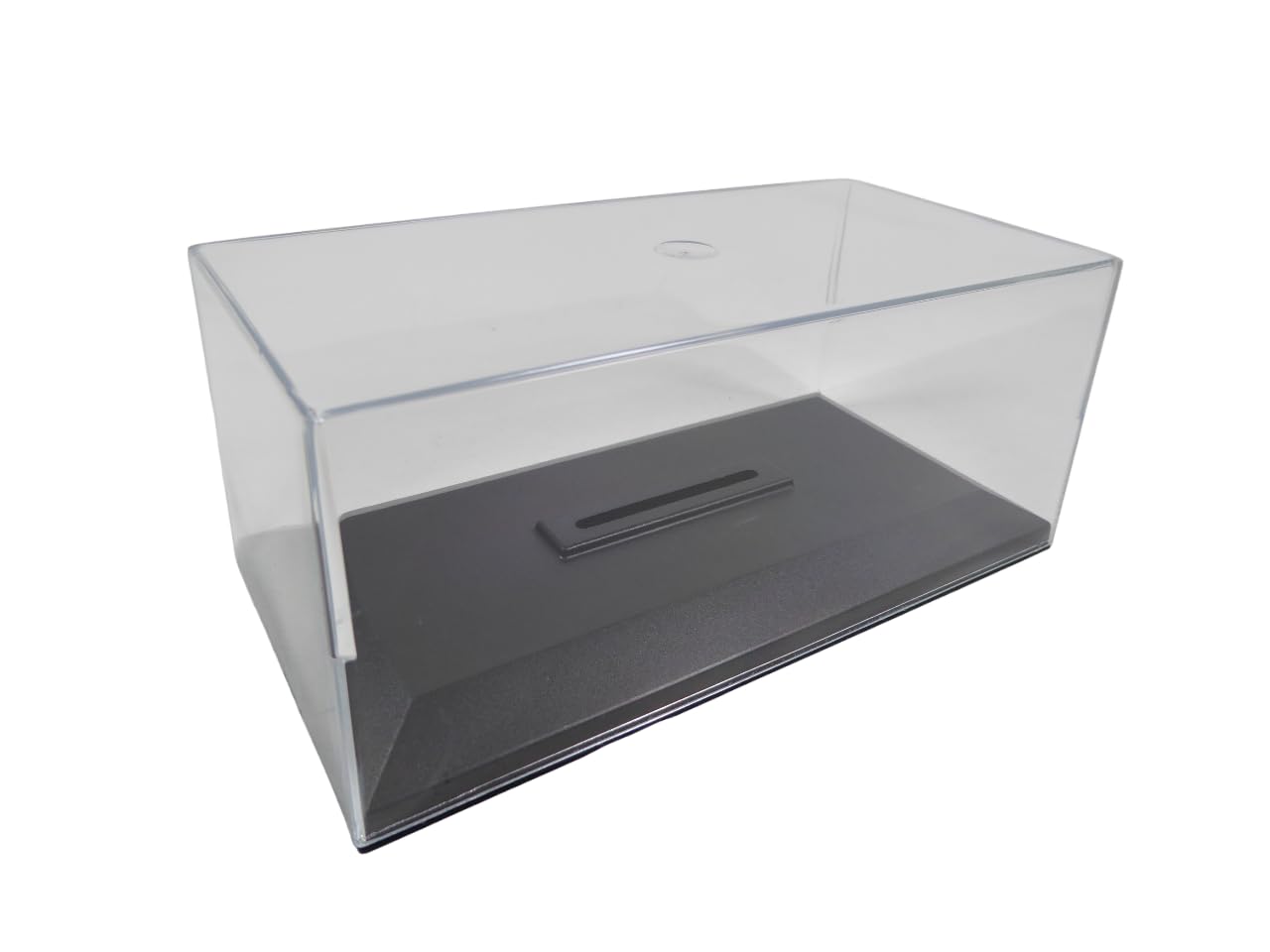 - Set of 20 Acrylic Display Cases with Cover + Base for 1/43 Collectible Miniature car diecast - Crystal case Box Transparent