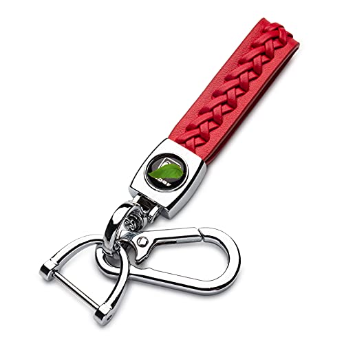 for Dodge Key Fob Cover,Key Fob Cover Case for Dodge Charger Challenger Dart Journey Durango Grand Caravan RAM, Remote Keyless Entry (Red)