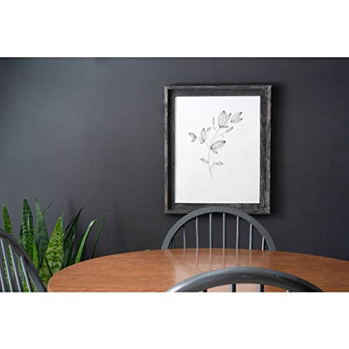 BarnwoodUSA-LLC-Farmhouse-Rustic-Signature-Picture-Frame-Reclaimed-Wood-Photo-FrameWooden-Wall-Frame-for-Living-Room-Bedroom-Office-Display-Made-in-USA16-x-20-Smoky-Black BarnwoodUSA LLC Farmhouse Rustic Signature Picture Frame Reclaimed Wood Photo FrameWooden Wall Frame for Living Room Bedroom Office Display Made in USA16 x 20 Smoky Black