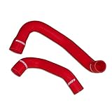 Mishimoto MMHOSE-WR6-97RD Silicone Water Hose Kit Fits Jeep Wrangler 6Cyl 1997-2006 Red
