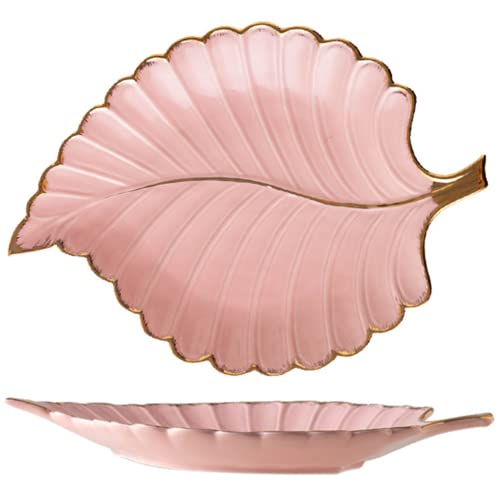 Disoza Jewelry Tray Ceramic Ring Holder Dish 10.6