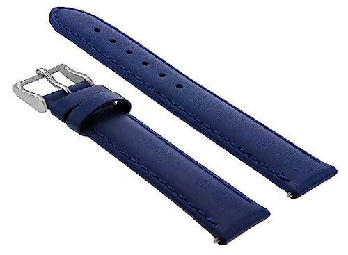 Image of ADAMO 22mm Croco Design Genuine Leather Watch Strap for Men & Boys | Ultra Slim 3mm Thickness Compatible with Tita-n Edge & Similar Watches | Formal & Casual Wear | Silver Buckle | Strap Only