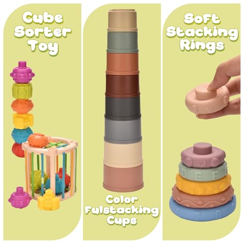Jouets bébés pour 6 à 12 mois : stop à l'ennui avec le cube d'activité éveil