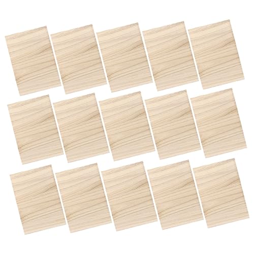 BESPORTBLE Improving Taekwondo Skills 15pcs Portable Hardwood Karate Boards for Daily Practice
