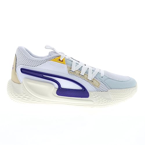 PUMA Mens Court Rider Chaos Slash Basketball Sneakers Shoes - Purple2