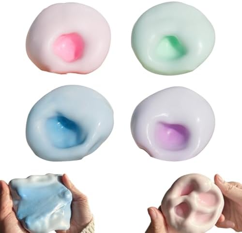 Set de 4 Pelotas Anti estrés con Diseño de UVA – Juguete Sensoria...