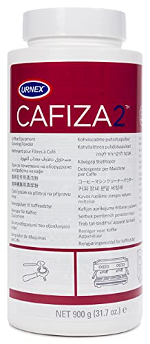 Urnex URN0401 Cafiza2 Espresso Machine Cleaner Powder, 900G Tub, White