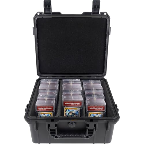 Brarvagur Graded Card Case Holds 106 PSA Slabs Premium Storage Box