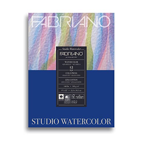 Papier aquarelle sans acide Fabriano 91230022 pour préserver les œuvres