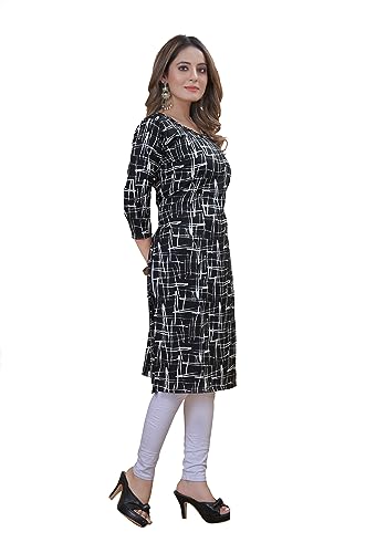 Image of Women's Multicolor Stylish Crepe Kurta||Pack of 2 Kurta||Kurta for Women