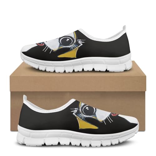 Image of Jeiento Cute Dog Women's Casual Slip On Shoes Loafers Sneakers for Women