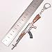 Womens 12cm 7.62mm Weapon Rifle AKM Model Key Chains AK 47 Toys Gun Keychains llaveros chaveiro Key Ring Keyring