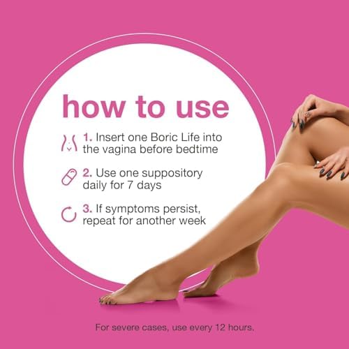 NutraBlast Boric Acid Vaginal Suppositories - 100% Pure Made in USA - Boric Life Intimate Health Support (14 Count) - 3