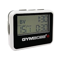 Minuteur D'intervalle Gymboss - Noir/bleu - Double Intervalle Programmable - Pour Sport, HIIT, Musculation
