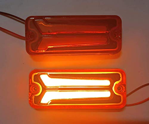 Image of AUTO MT 2PC Gypsy King CAR LED Light Side Panel Indicator for Maruti Maruti 800 Alto Van Bus Truck Maruti Gypsy King