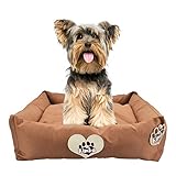 Cama de viaje para perro, de lujosa tela Oxford lavable, para coche y hogar de Kimba