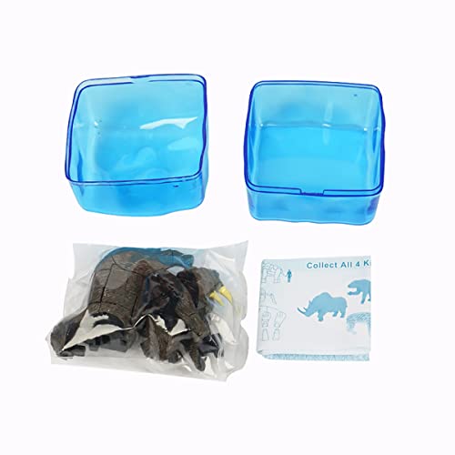 Artkal Animals Figures Puzzle Blocks, 4Pcs 3D Animal Puzzles Preschool Toy Figure Playsets Brain Teaser Puzzles, Assembly And Disentanglement Puzzles #TOP3