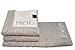 Produktbild Joop! 2 x Duschtuch Gr. 80x150cm + 2X Handtuch Gr. 50x100 Fb. 76 Silber Serie 1600 + GRATIS 1x rustikales Steakbesteck Julia