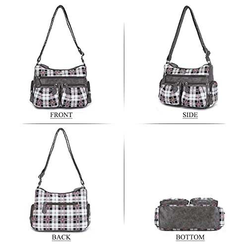 Image of Angel Kiss Crossbody Bags for Women, Ladies Shoulder Handbags and Purses Medium Faux Leather Pocketbooks | Ladies